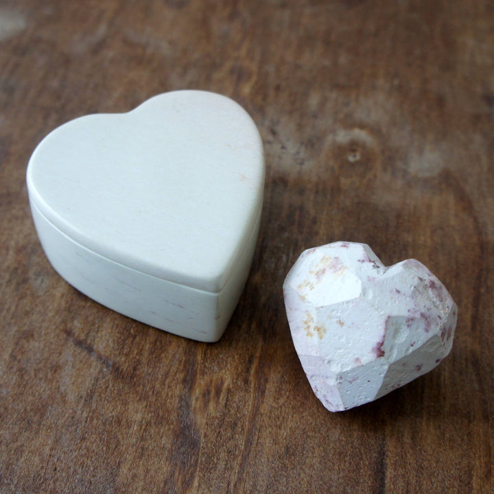 Heart Box, Natural Stone