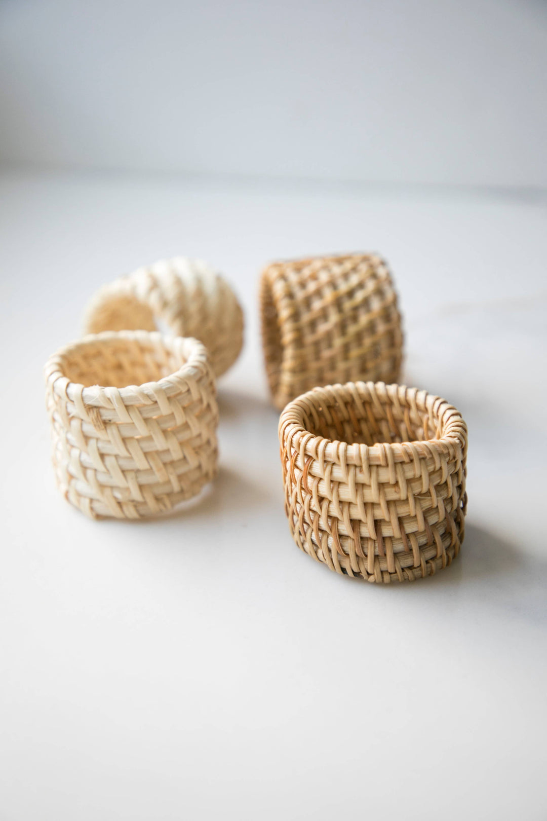 Natural Rattan Woven Napkin Ring